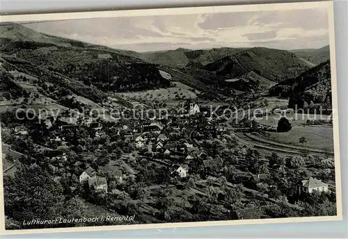 AK / Ansichtskarte Lautenbach Renchtal Panorama Kat. Lautenbach