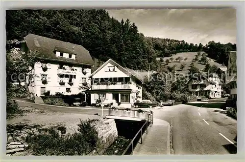 AK / Ansichtskarte Bad Griesbach Schwarzwald  Dorfpartie Kat. Bad Peterstal Griesbach