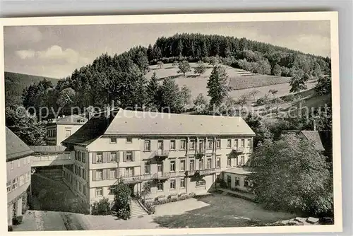 AK / Ansichtskarte Bad Griesbach Schwarzwald  Muettererholungsheim St Anna Kat. Bad Peterstal Griesbach