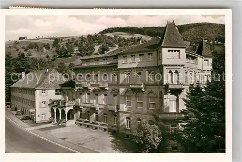 AK / Ansichtskarte Bad Peterstal Griesbach Kurhaus Bad Freyersbach Kat. Bad Peterstal Griesbach