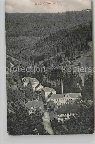 AK / Ansichtskarte Bad Griesbach Schwarzwald  Teilansicht Kat. Bad Peterstal Griesbach