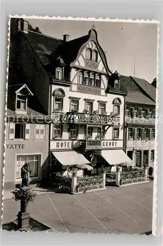 AK / Ansichtskarte Wolfach Hotel Krone Kat. Wolfach Schwarzwald