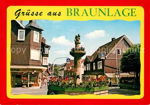 AK / Ansichtskarte Braunlage Eichhoernchenbrunnen  Kat. Braunlage Harz