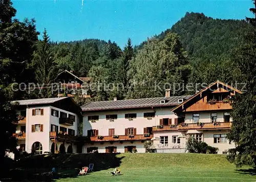 AK / Ansichtskarte Rottach Egern Max Geiger Haus Erholungsheim Hypo Bank Tegernsee  Kat. Rottach Egern