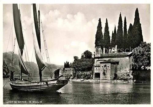 AK / Ansichtskarte San Vigilio Lago di Garda  Kat. Punta San Vigilio Lago di Garda