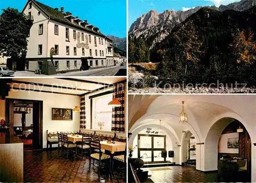 AK / Ansichtskarte Admont Steiermark Hotel Post Kat. Admont