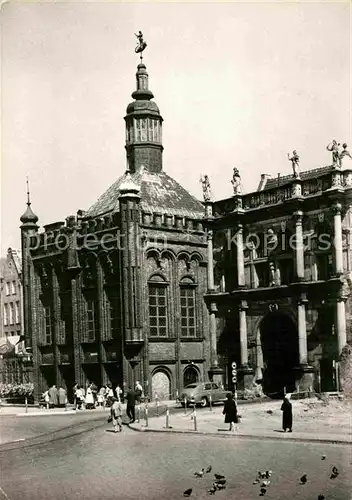 AK / Ansichtskarte Gdansk St. George s Gothic Shooting Range Renaissance Golden Gate  Kat. Gdansk