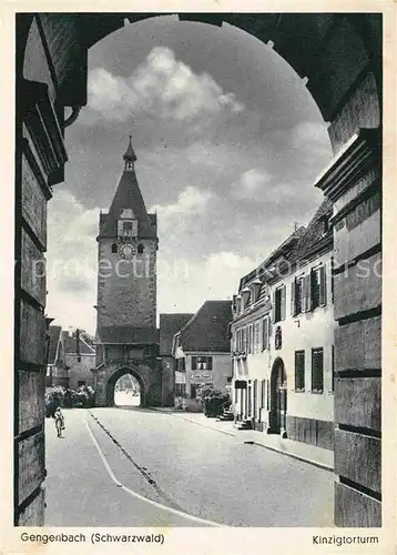 AK / Ansichtskarte Gengenbach Kinzigtorturm  Kat. Gengenbach Schwarzwald