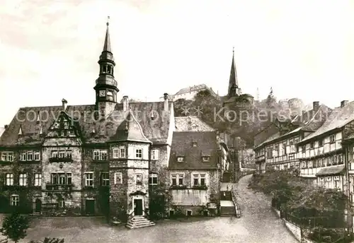 AK / Ansichtskarte Blankenburg Harz Rathaus Kat. Blankenburg