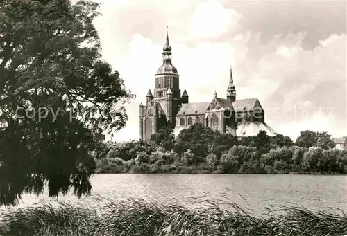 AK / Ansichtskarte Stralsund Mecklenburg Vorpommern Marienkirche  Kat. Stralsund