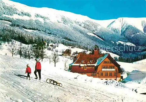 AK / Ansichtskarte Spindleruv Mlyn Spindlermuehle Detska ozdravovna v udoli Svateho Petra Krkonose Kindersanatorium Riesengebirge Winterpanorama Wintersport Kat. Trutnov