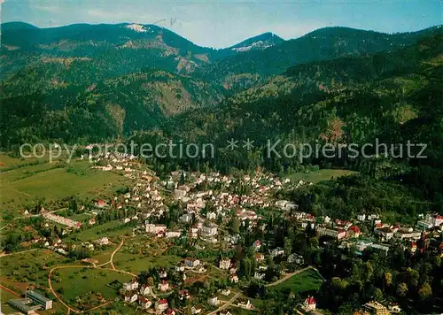 AK / Ansichtskarte Badenweiler Thermalkurort im Schwarzwald Fliegeraufnahme Kat. Badenweiler