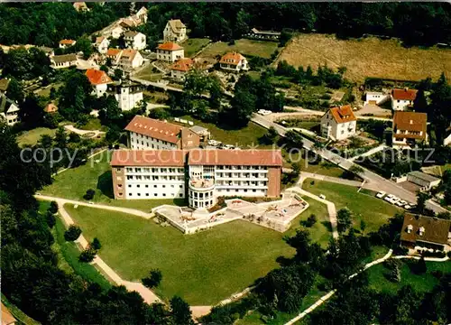 AK / Ansichtskarte Bad Lauterberg Kneipp Kurklinik am Kirchberg Fliegeraufnahme Kat. Bad Lauterberg im Harz