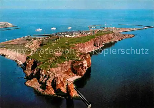 AK / Ansichtskarte Helgoland Fliegeraufnahme Kat. Helgoland