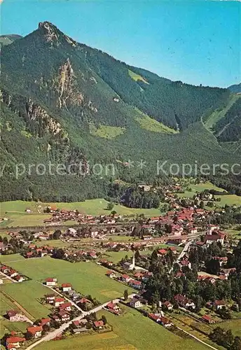 AK / Ansichtskarte Marquartstein Blick zum Hochgern und Hochlerch Bayerische Alpen Fliegeraufnahme Kat. Marquartstein