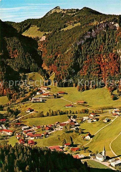 AK / Ansichtskarte Tiefenbach Oberstdorf Panorama Allgaeuer Alpen