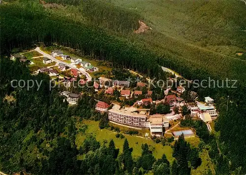 AK / Ansichtskarte Wildbad Schwarzwald Blick auf den Sommerberg Fliegeraufnahme Kat. Bad Wildbad