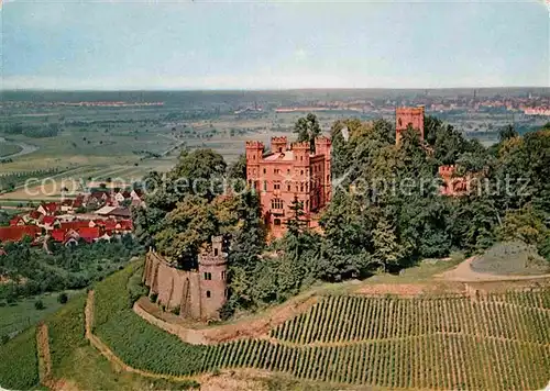 AK / Ansichtskarte Offenburg Jugendherberge Schloss Ortenberg Fliegeraufnahme Kat. Offenburg