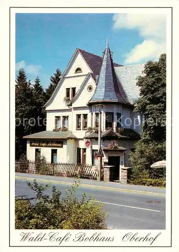 AK / Ansichtskarte Oberhof Thueringen Wald Cafe Bobhaus  Kat. Oberhof Thueringen