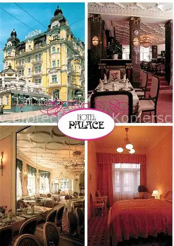 AK / Ansichtskarte Marianske Lazne Palace Hotel Kat. Marienbad