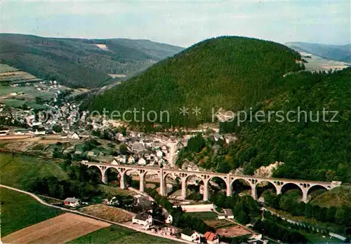 AK / Ansichtskarte Willingen Sauerland Bruecke Fliegeraufnahme Kat. Willingen (Upland)