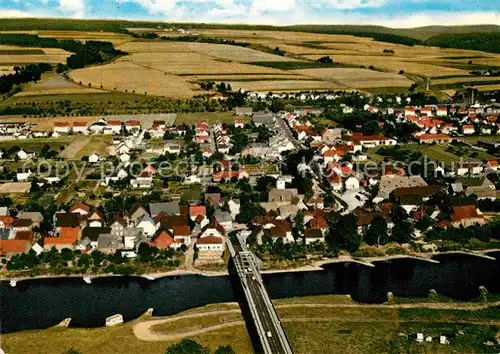 AK / Ansichtskarte Lauenfoerde Fliegeraufnahme Kat. Lauenfoerde