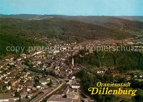 AK / Ansichtskarte Dillenburg Luftaufnahme Kat. Dillenburg