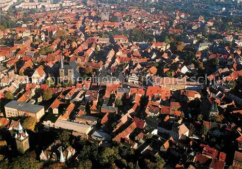 AK / Ansichtskarte Quedlinburg Luftaufnahme Kat. Quedlinburg
