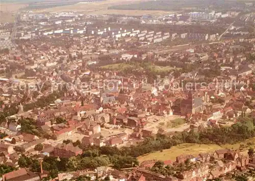 AK / Ansichtskarte Aschersleben Fliegeraufnahme  Kat. Aschersleben