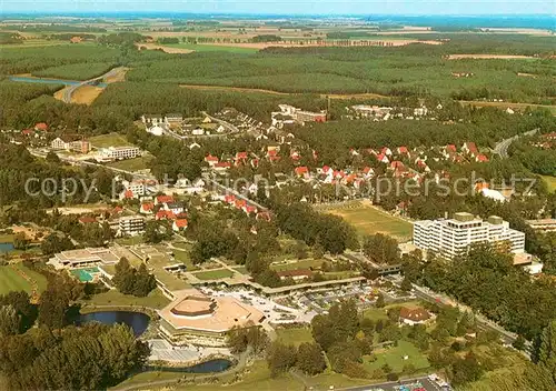 AK / Ansichtskarte Bevensen Bad Kurzentrum Fliegeraufnahme Kat. Bad Bevensen