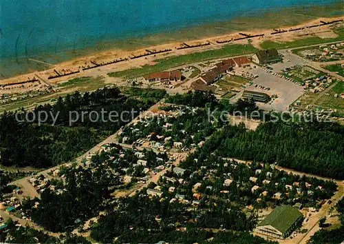 AK / Ansichtskarte Sahlenburg Nordseebad Campingplatz Wernerwald Flugaufnahme Kat. Cuxhaven