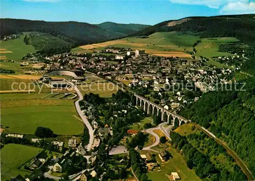 AK / Ansichtskarte Willingen Sauerland Fliegeraufnahme Viadukt  Kat. Willingen (Upland)