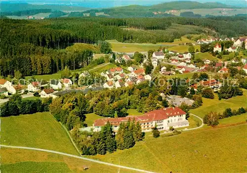 AK / Ansichtskarte Groenenbach Bad Kneippkurheim Stiftsberg Fliegeraufnahme Kat. Bad Groenenbach