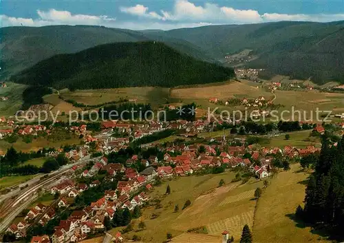 AK / Ansichtskarte Baiersbronn Schwarzwald Luftaufnahme Kat. Baiersbronn