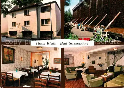 AK / Ansichtskarte Bad Sassendorf Pension Haus Kluth Kat. Bad Sassendorf