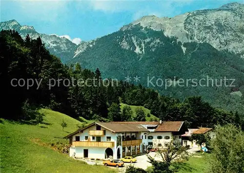 AK / Ansichtskarte Karlstein Oberbayern Gaestehaus Jodlbauer Kat. Bad Reichenhall