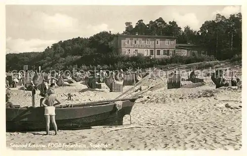 AK / Ansichtskarte Koserow Ostseebad Usedom FDGB Ferienheim Seeblick Kat. Koserow