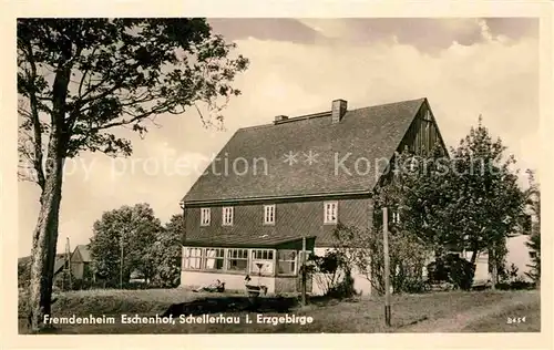 AK / Ansichtskarte Schellerhau Fremdenheim Eschenhof Kat. Altenberg