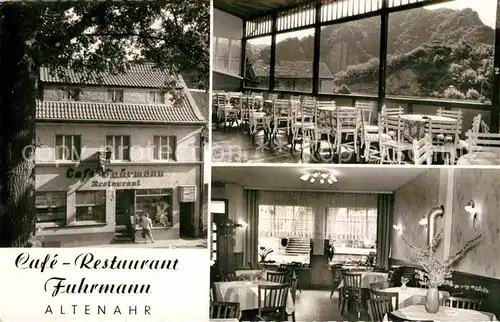 AK / Ansichtskarte Altenahr Cafe Restaurant Fuhrmann Kat. Altenahr