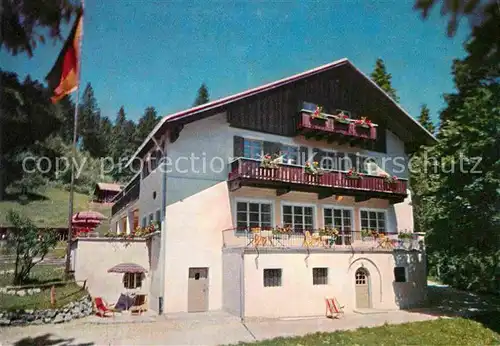AK / Ansichtskarte Garmisch Partenkirchen Reintaler Hof Kat. Garmisch Partenkirchen