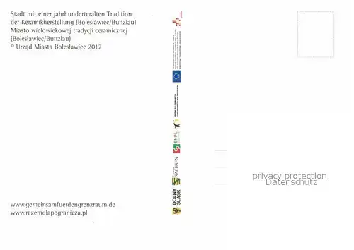 AK / Ansichtskarte Bunzlau Niederschlesien Fliegeraufnahme Kat. Boleslawiec