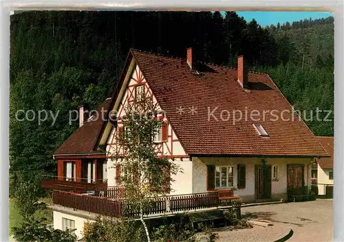 AK / Ansichtskarte Kaltbrunn Pension Gebele Kat. Kaltbrunn