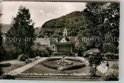 AK / Ansichtskarte Wolfach Kurpark  Kat. Wolfach Schwarzwald