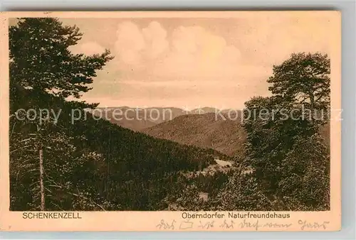 AK / Ansichtskarte Schenkenzell Oberndorfer Naturfreundehaus  Kat. Schenkenzell Schwarzwald