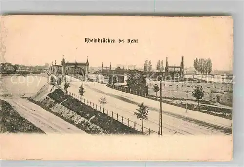 AK / Ansichtskarte Kehl Rhein Rheinbruecken Kat. Kehl