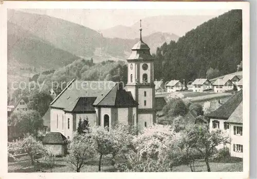 AK / Ansichtskarte Schenkenzell Kirche Kat. Schenkenzell Schwarzwald