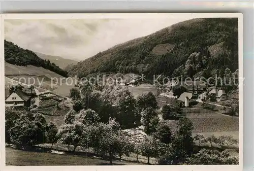 AK / Ansichtskarte Schapbach Panorama Gasthof Ochsen Kat. Bad Rippoldsau Schapbach