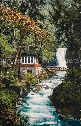 AK / Ansichtskarte Geroldsau Wasserfall Kat. Baden Baden