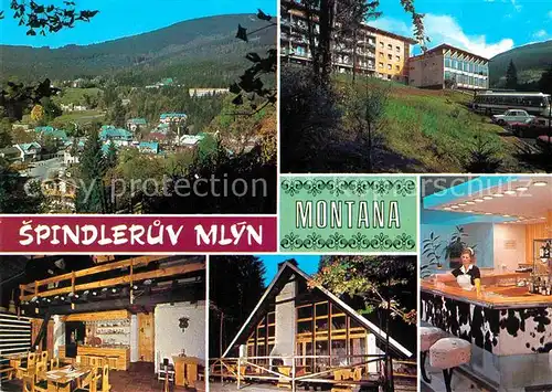 AK / Ansichtskarte Spindleruv Mlyn Spindlermuehle Bouda Hotel Krkonose Erholungsheime im Riesengebirge Kat. Trutnov