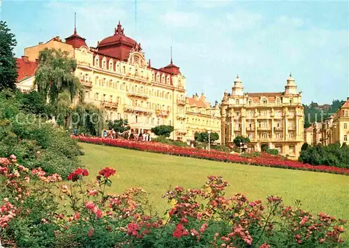 AK / Ansichtskarte Marianske Lazne Sanatorium Kavkaz Kat. Marienbad